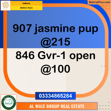 10 Marla Residential Plot for Sale in Bahria Town, Lahore - (BP-280179)