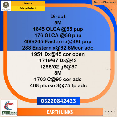 Residential Plot for Sale in Bahria Orchard, Lahore - (BP-280401)