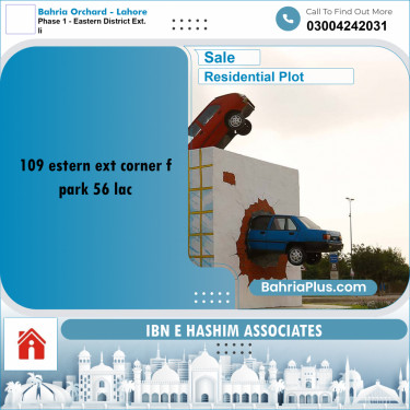 5 Marla Residential Plot for Sale in Phase 1 - Eastern District Ext. II -  Bahria Orchard, Lahore - (BP-281398)