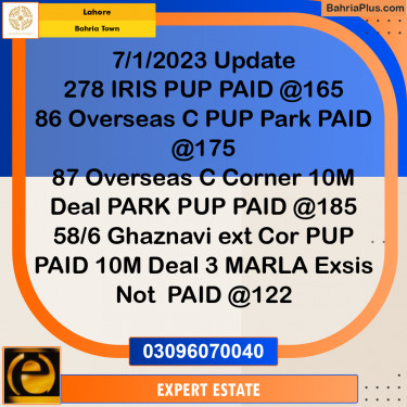 10 Marla Residential Plot for Sale in Bahria Town, Lahore - (BP-281735)