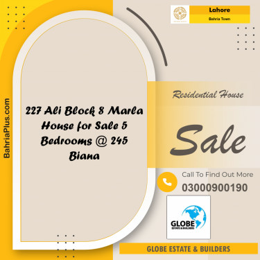 Residential House for Sale in Bahria Town, Lahore - (BP-282611)