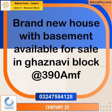 10 Marla Residential House for Sale in Sector F - Ghaznavi Block -  Bahria Town, Lahore - (BP-282679)