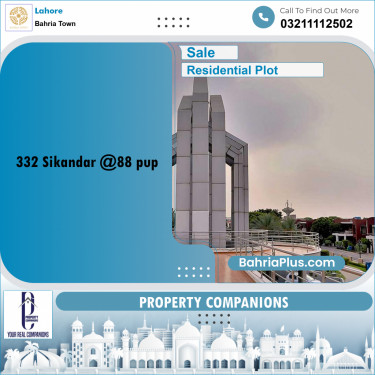Residential Plot for Sale in Bahria Town, Lahore - (BP-283127)