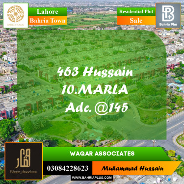 Residential Plot for Sale in Bahria Town, Lahore - (BP-283281)
