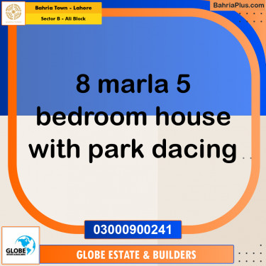 8 Marla Residential House for Sale in Sector B - Ali Block -  Bahria Town, Lahore - (BP-283296)