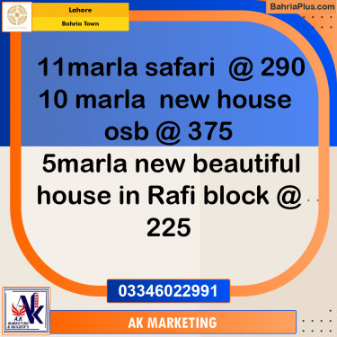 10 Marla Residential House for Sale in Bahria Town, Lahore - (BP-283935)