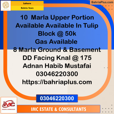 Residential Plot for Sale in Bahria Town, Lahore - (BP-283969)