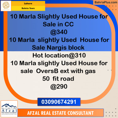 Residential House for Sale in Bahria Town, Lahore - (BP-285264)