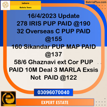 10 Marla Residential Plot for Sale in Bahria Town, Lahore - (BP-285525)