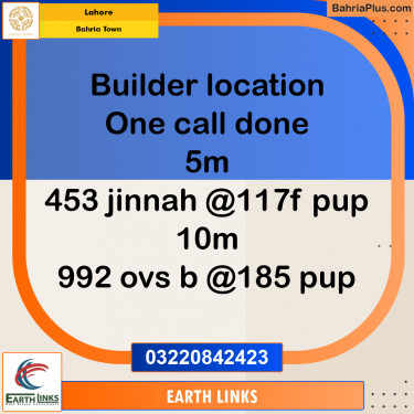 Residential Plot for Sale in Bahria Town, Lahore - (BP-286161)