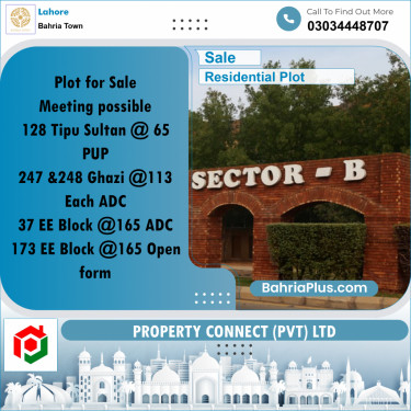 Residential Plot for Sale in Bahria Town, Lahore - (BP-286393)