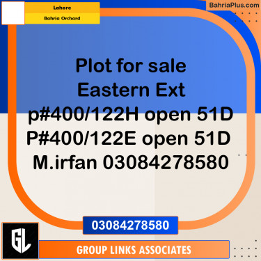 Residential Plot for Sale in Bahria Orchard, Lahore - (BP-286989)