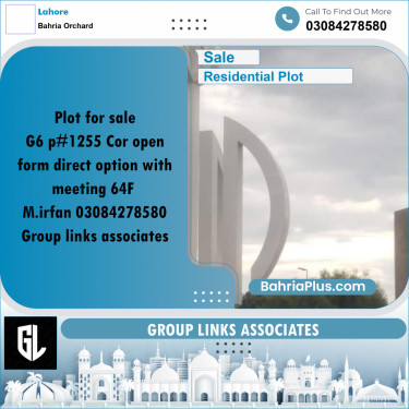 Residential Plot for Sale in Bahria Orchard, Lahore - (BP-287955)
