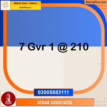 1 Kanal Residential Plot for Sale in Golf Phase 1 -  Bahria Town, Lahore - (BP-288407)