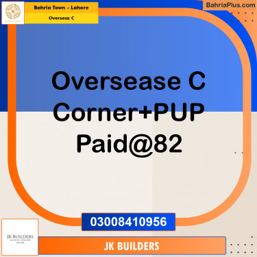 5 Marla Residential Plot for Sale in Overseas C -  Bahria Town, Lahore - (BP-288688)