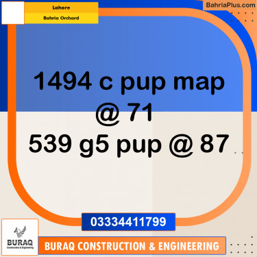 Residential Plot for Sale in Bahria Orchard, Lahore - (BP-289148)