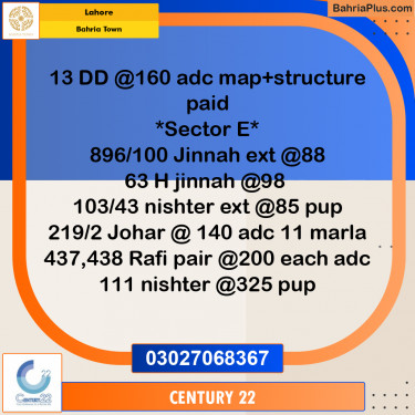 Residential Plot for Sale in Bahria Town, Lahore - (BP-290106)