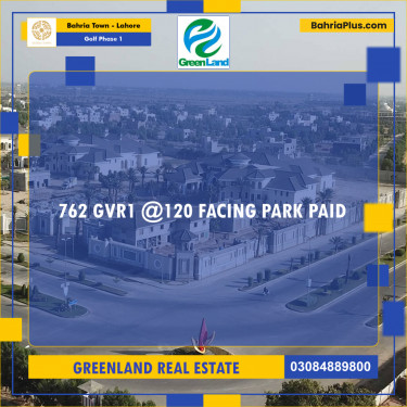 10 Marla Residential Plot for Sale in Golf Phase 1 -  Bahria Town, Lahore - (BP-290462)