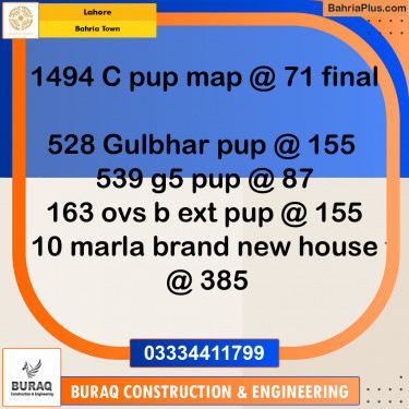 Residential Plot for Sale in Bahria Town, Lahore - (BP-290625)