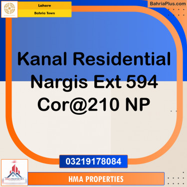 Residential Plot for Sale in Bahria Town, Lahore - (BP-291197)