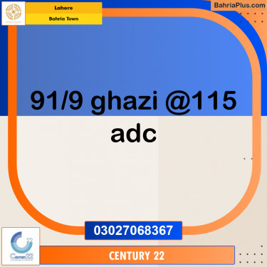 Residential Plot for Sale in Bahria Town, Lahore - (BP-291335)