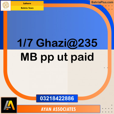 1 Kanal Residential Plot for Sale in Bahria Town, Lahore - (BP-291899)