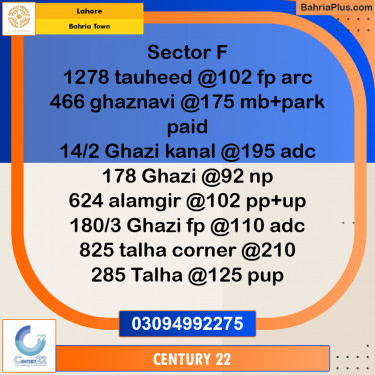 10 Marla Residential Plot for Sale in Bahria Town, Lahore - (BP-292178)
