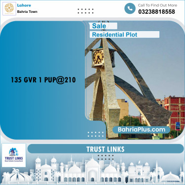 Residential Plot for Sale in Bahria Town, Lahore - (BP-293536)