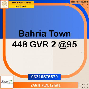 10 Marla Residential Plot for Sale in Golf Phase 2 -  Bahria Town, Lahore - (BP-294933)