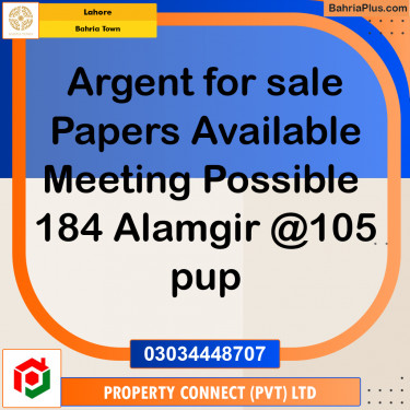 Residential Plot for Sale in Bahria Town, Lahore - (BP-295478)