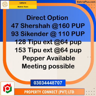 Residential Plot for Sale in Bahria Town, Lahore - (BP-295689)