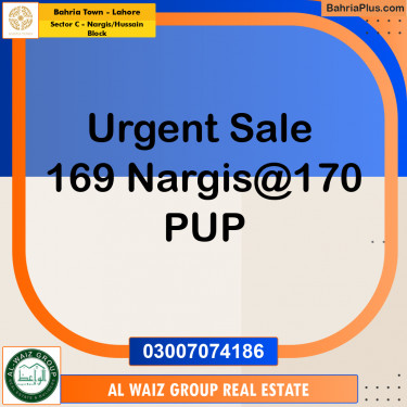 10 Marla Residential Plot for Sale in Sector C - Nargis/Hussain Block -  Bahria Town, Lahore - (BP-296041)