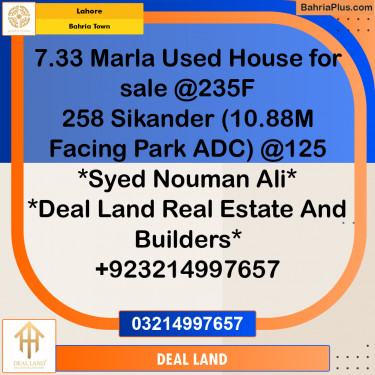 Residential Plot for Sale in Bahria Town, Lahore - (BP-296170)