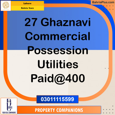 Residential Plot for Sale in Bahria Town, Lahore - (BP-296632)