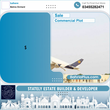 Commercial Plot for Sale in Bahria Orchard, Lahore - (BP-296756)