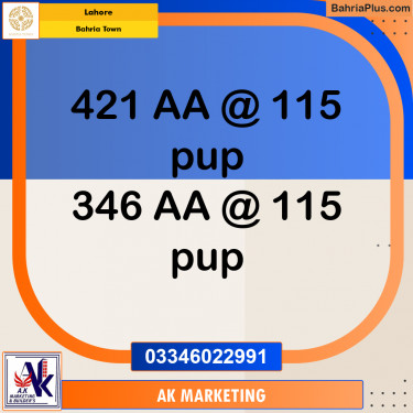 5 Marla Residential Plot for Sale in Bahria Town, Lahore - (BP-297672)