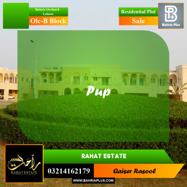 8 Marla Residential Plot for Sale in OLC-B Block -  Bahria Orchard, Lahore - (BP-298191)