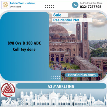 1 Kanal Residential Plot for Sale in Overseas B -  Bahria Town, Lahore - (BP-298802)