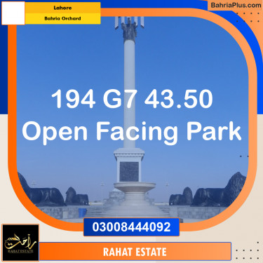 5 Marla Residential Plot for Sale in Bahria Orchard, Lahore - (BP-299041)