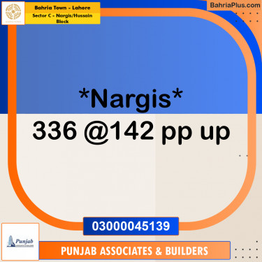 10 Marla Residential Plot for Sale in Sector C - Nargis/Hussain Block -  Bahria Town, Lahore - (BP-299427)