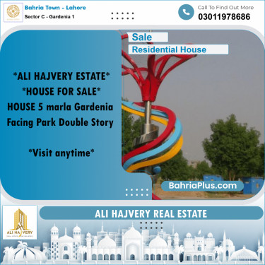 5 Marla Residential House for Sale in Sector C - Gardenia 1 -  Bahria Town, Lahore - (BP-299854)