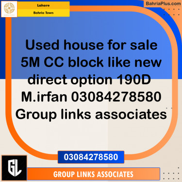 Residential House for Sale in Bahria Town, Lahore - (BP-299919)