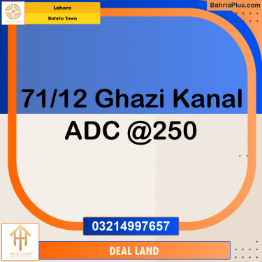 Residential Plot for Sale in Bahria Town, Lahore - (BP-300474)