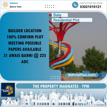 Residential Plot for Sale in Bahria Town, Lahore - (BP-300609)