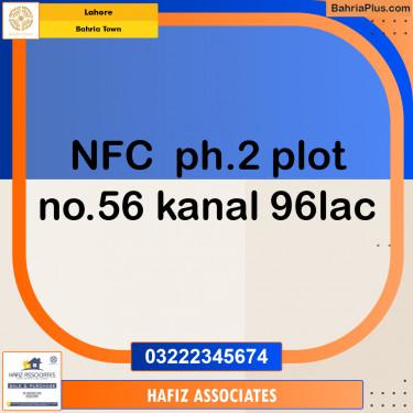 Residential Plot for Sale in Bahria Town, Lahore - (BP-300740)