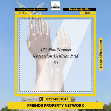 8 Marla Residential Plot for Sale in OLC-B Block -  Bahria Orchard, Lahore - (BP-300798)