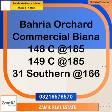 4 Marla Residential Plot for Sale in Phase 2 - C Block -  Bahria Orchard, Lahore - (BP-301921)
