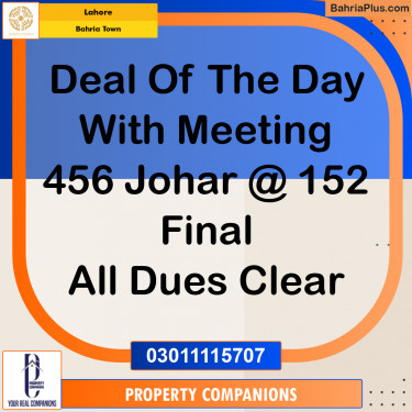 Residential Plot for Sale in Bahria Town, Lahore - (BP-301947)