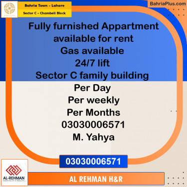 500 Sq. Ft. Residential Plot for Sale in Sector C - Chambeli Block -  Bahria Town, Lahore - (BP-302279)