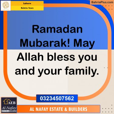 Residential Plot for Sale in Bahria Town, Lahore - (BP-302399)